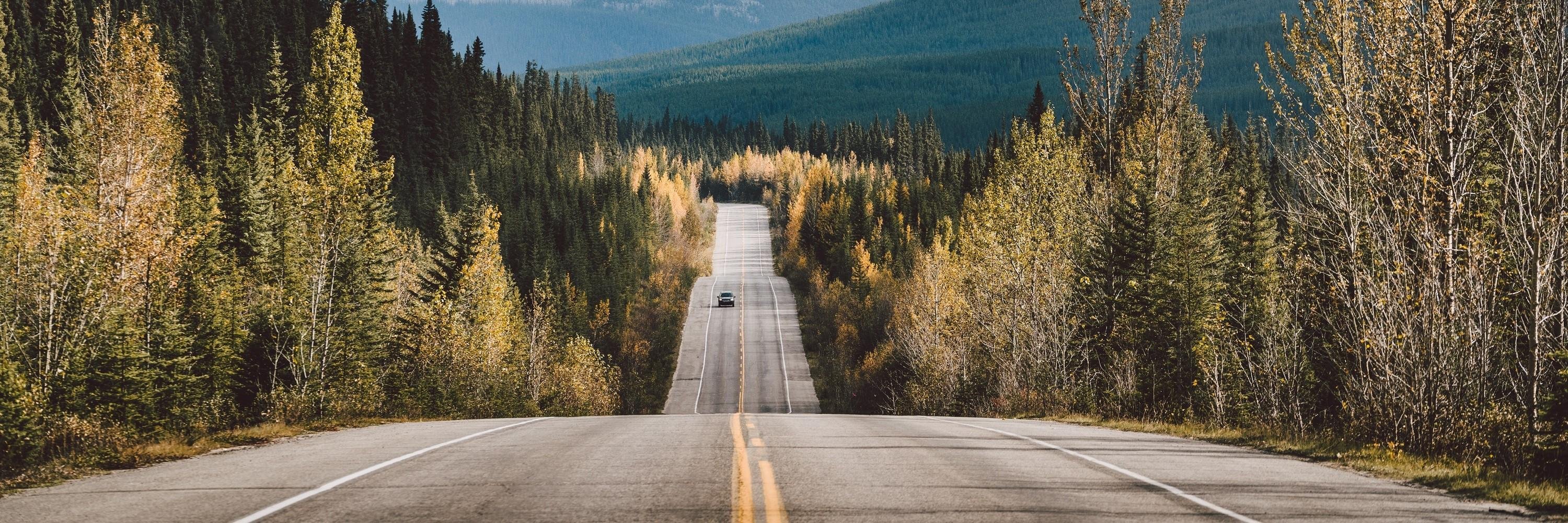 Icefields Parkway Rocky Mountains banner